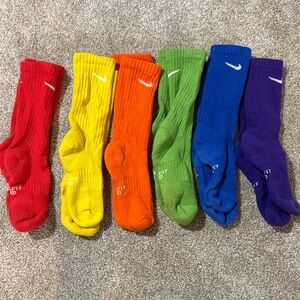 Nike-Performance Cushioned Kids' Crew Socks - 6 Pack